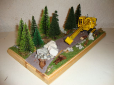 Diorama Baustelle