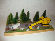 Diorama Baustelle