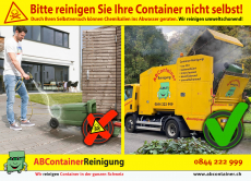 ContainerReinigung Schaffhausen reinigt sämtlichte Container