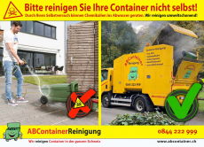 ContainerReinigung Glarus wir reinige sämtliche Container