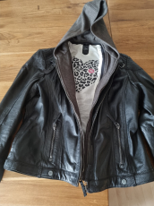 Gipsy Leder Biker Jacke Damen Gr. XXl (46)