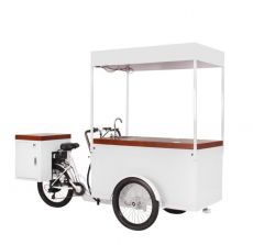 Glace Velo Eis Fahrrad mit Eistruhe Streetfood