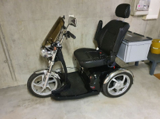 Elektro Scooter Sportsrider S, mit Windschutz