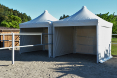 Weidezelt Unterstand Grossformat 12x6m