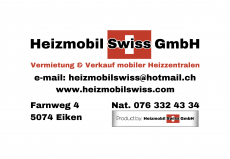 Mobile Heizzentrale 115KW Neu