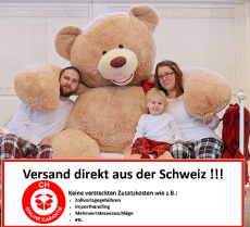 Riesengrosser Plüschbär Plüsch Teddy XXL 3 Grössen Geschenk Bär