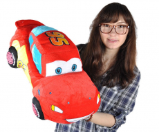 Disney Cars Lightning McQueen Plüsch Auto Plüschauto 55cm XL