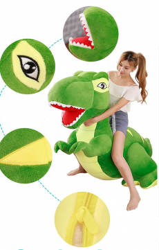 Dinosaurier XXL Stofftier 210cm T-Rex Mega Gross Kuscheltier Dino