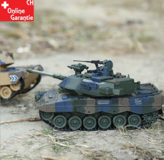 Ferngesteuerter Leopard Panzer Tank RC Airsoft Softair BB Kugeln