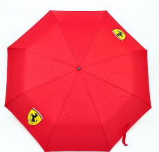 Ferrari Fan Schirm Regenschirm Fanshop Outdoor Automatik