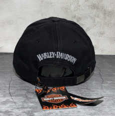 Harley-Davidson Fan HD Schwarz Biker Kappe Skull Harley Cap