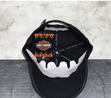 Harley-Davidson Fan HD Schwarz Biker Kappe Skull Harley Cap