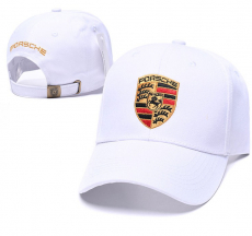 Porsche Fan Cap Mütze Kappe Wappen Schwarz Rot Beige Weiss