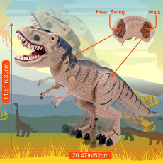 Elektronischer RC Ferngesteuerter Dinosaurier T-Rex Spielzeug Neu