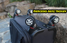 Mercedes-Benz Benz Reise Trolley Koffer Oxford Fan Fanshop Reisen