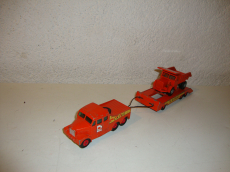 Matchbox King Size Nr. 8 Scammell 6x6 Tractor Trailer mit Dumper