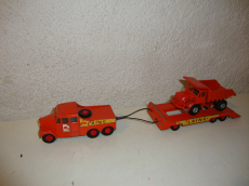 Matchbox King Size Nr. 8 Scammell 6x6 Tractor Trailer mit Dumper