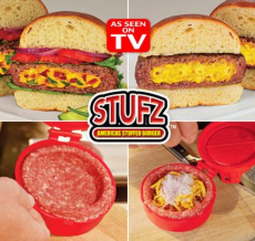 Stufz Hamburger Burger Batty Presse bekannt aus TV BBQ Hit USA