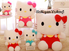 Hello Kitty Plüsch Plüschtier Plüschtfigur XXL ca. 100cm Geschenk