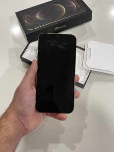 Apple iPhone 12 Pro Max – 128 GB – Gold, entsperrt