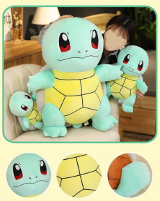 Schiggy Plüsch Pokémon 90cm Pokemon Plüschtier XXL Squirtle Figur