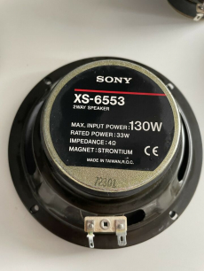 Sony Lautsprecher Auto Car Neu OVP XS-6553 2 Weg 130 Watt