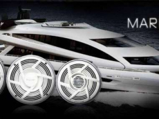 Pioneer Marine Weisse Lautsprecher Schiffe Neu 