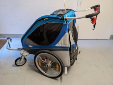 Thule Chariot Corsaire 2 Fahrradanhänger mit Zubehör