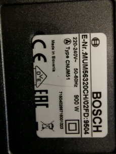 Bosch Küchengerät