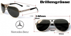 Mercedes-Benz Sonnenbrille Benz Brille Mercedes Auto Fanartikel