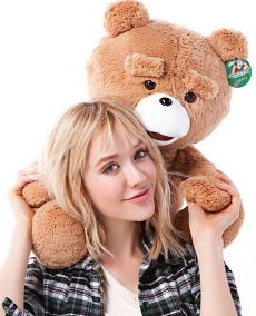 Ted Bär aus Film Plüsch Teddy 60cm Kino Mark Wahlberg Teddybär XL