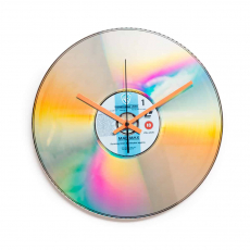 Laser Disc Uhr