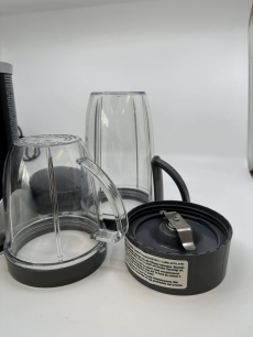 Nutribullet schwarz 600W, 12-teilig