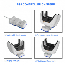 Sony Playstation 5 PS5 Controller DualSense Ladestation Doppel