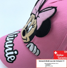 Disney Minnie Maus Cap Kappe Mütze Herzig Süss Mädchen Accessoire