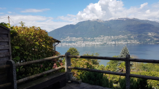 Rustico in Vira Gambarogno ruhig und Aussicht auf Lago Maggiore
