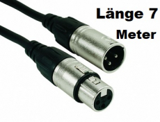 Microfon Kabel 7 Meter Länge Neu Rockcable