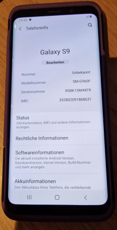 Zu Verkaufen Samsung S9