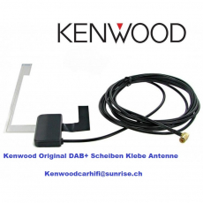 Antenne DAB+ Neu Kenwood  Klebescheiben Antenne Neu