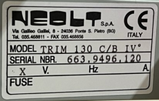 Planschneidemaschine Neolt Trim130