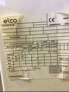 Euron 18 HG Kessel zu verkaufen