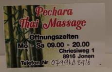 Pechara Thaimassage in Jonen AG