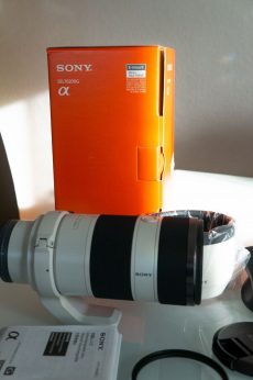 Sony Alpha SEL70200G 70-200 mm F/4,0 OSS G FE Objektiv.
