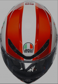 AGV K6S SIC58 Der leichteste Motorrad-Strassenhelm der Welt