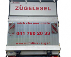 Zügelesel mit Hebebühne