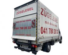 Zügelesel mit Hebebühne
