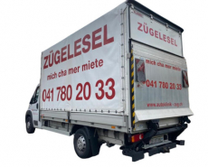 Zügelesel mit Hebebühne