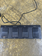 Komplette Musikanlage mit Boxen und Eurolight Flasher