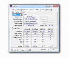 Nanya 2GB RAM Riegel DDR3 1066 SO-DIMM - Getestet!