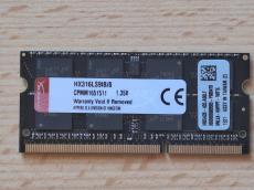 HyperX 8GB RAM DDR3L PC312800H (800 MHz) - Getestet